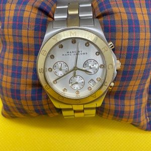 Marc Jacobs MBM3177 Two Tone Gold Silver Ladies Watch